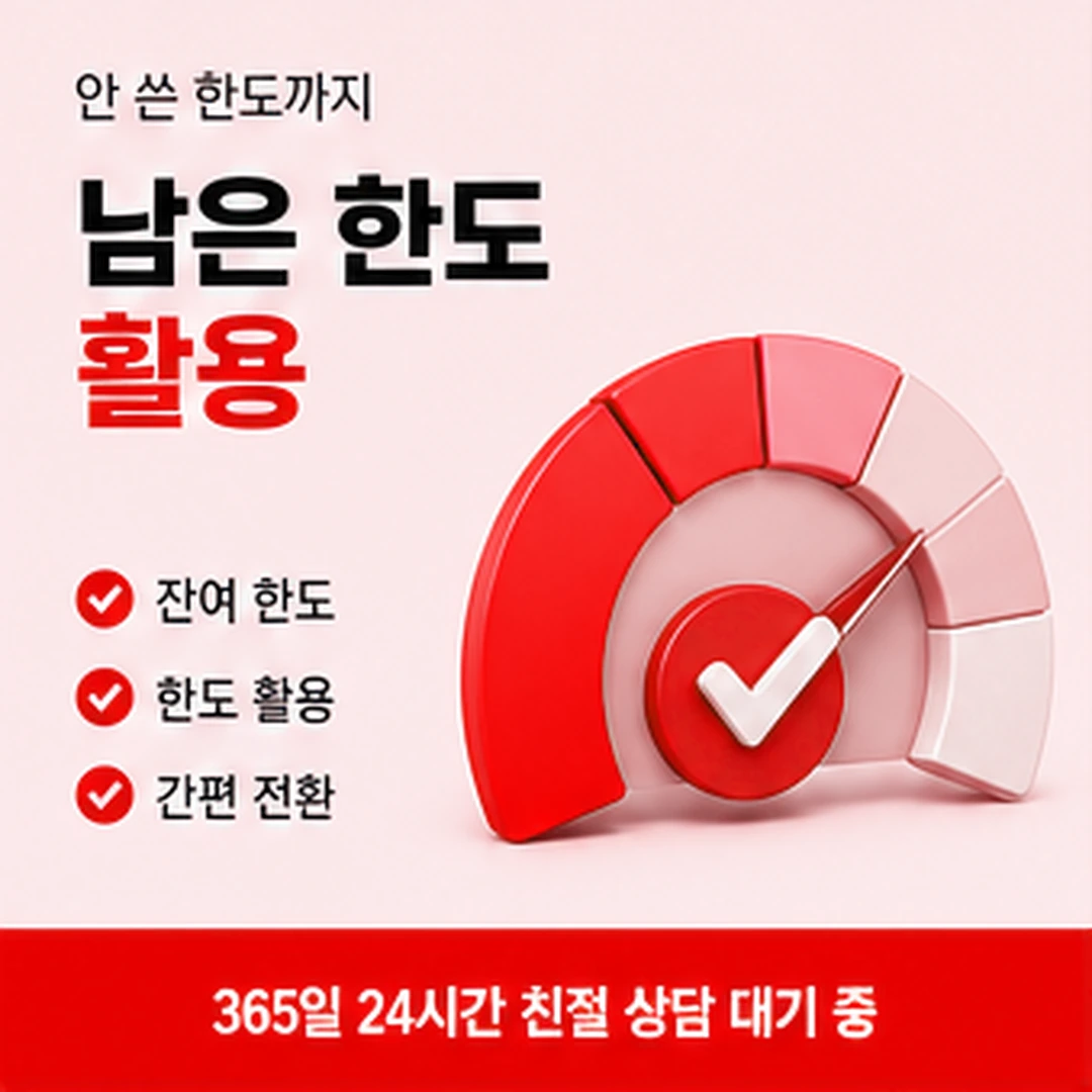 다음머니 신용카드 현금화 할부 나눠 내기 구조 배너